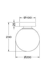 Накладной светильник Maytoni Basic form MOD321WL-01W1