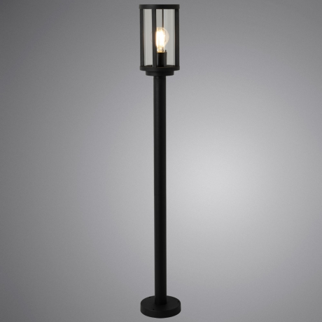 Нарушена упаковка!  <240916> Наземный фонарь Arte lamp Toronto  A1036PA-1BK