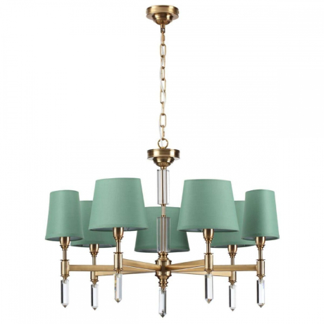 Подвесная люстра Odeon Light London с лампочками 4887/7+Lamps E14 Свеча 