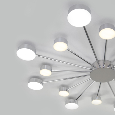 Потолочная люстра Eurosvet Nitrino 90242/16 хром 