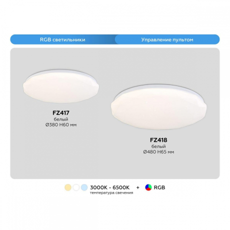 Накладной светильник Ambrella Light FZ FZ417