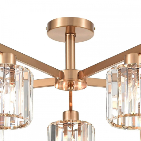 Люстра на штанге Escada 692 692/5P Сopper 