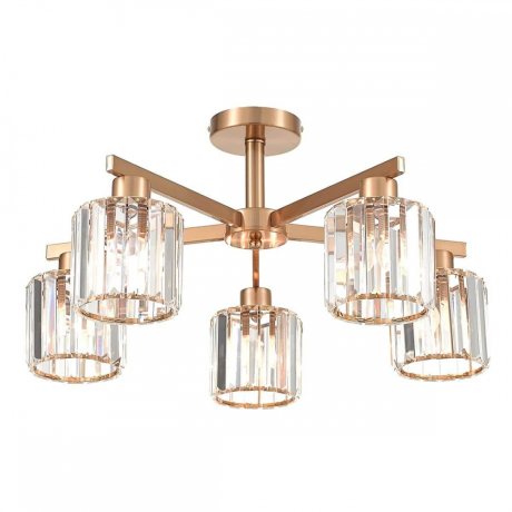 Люстра на штанге Escada 692 692/5P Сopper 