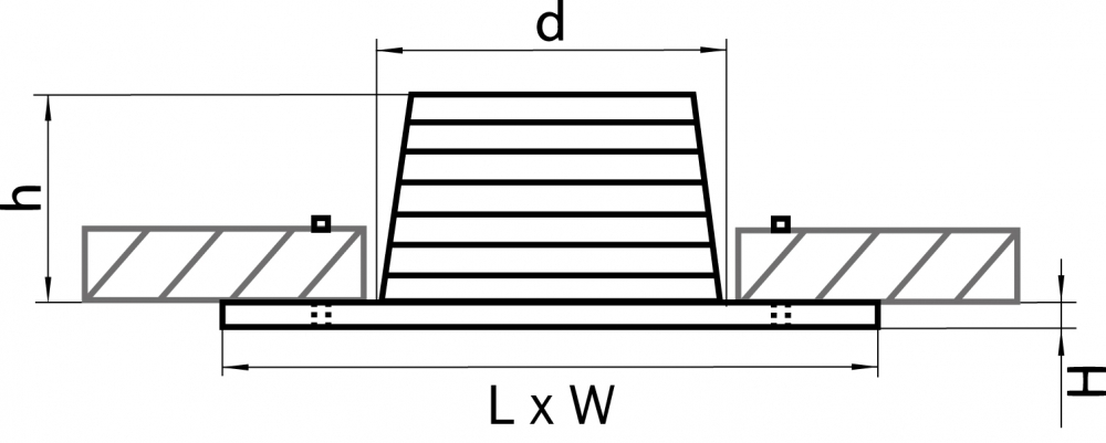 Встраиваемый светильник Lightstar Leddy 212188 