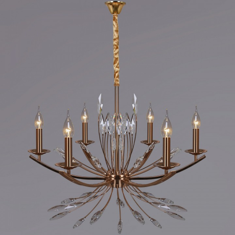 Подвесная люстра ILLUMICO IL2307-6POR-39 GD