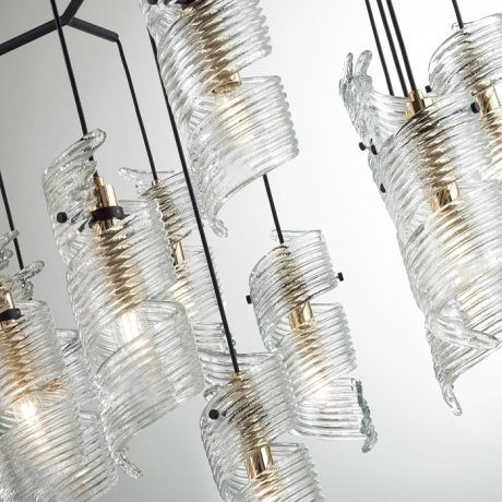 Люстра на штанге Odeon Light Fusilli 5439/13 