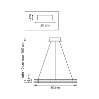Подвесной светильник Lightstar Rotonda 736287