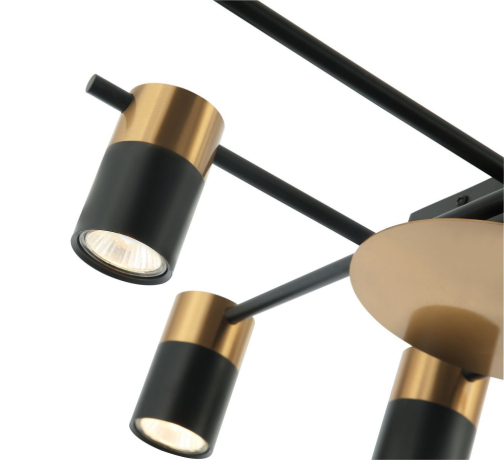 Потолочная люстра с лампочками  Favourite Topper 2825-8P+Lamps Gu10 