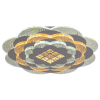 Светодиодная диммируемая люстра с ПДУ Profit Light 8308 CHR 120W