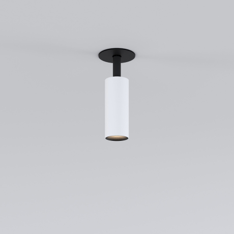 Встраиваемый светодиодный спот Elektrostandard Diffe 25039/Led белый/черный (a058220) 