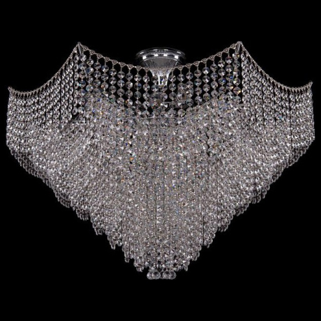 Светильник на штанге Bohemia Ivele Crystal 7707 77071/77 Ni 