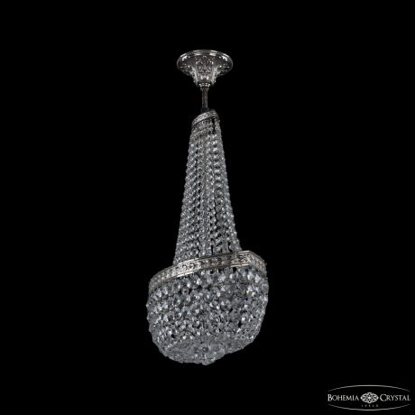 Люстра на штанге Bohemia Ivele Crystal 19283/H2/45IV Ni 