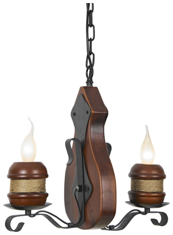 Подвесной светильник со светодиодными лампочками E14, комплект от Lustrof. №151111-623687 