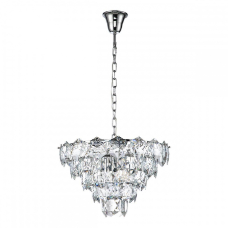 Подвесная люстра Indigo Fiaba 12010/11P Chrome 