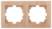 Рамка 2-постовая ЭРА Intro Solo дерево 4-502-11 Б0043416
