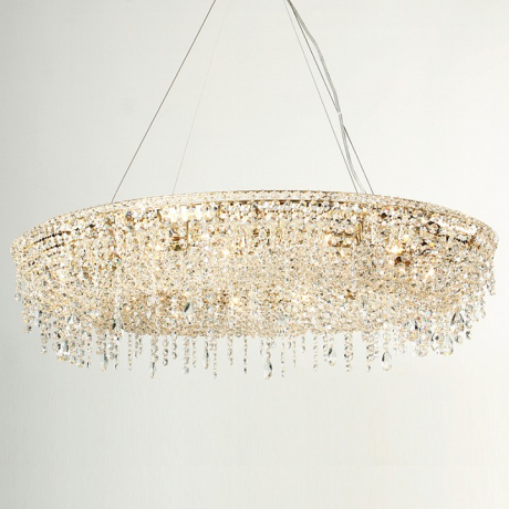 Подвесная люстра Newport 10900 10910+6/S gold 