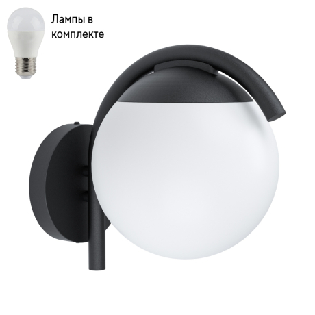 Уличный настенный светильник с лампочкой Eglo 98731+Lamps