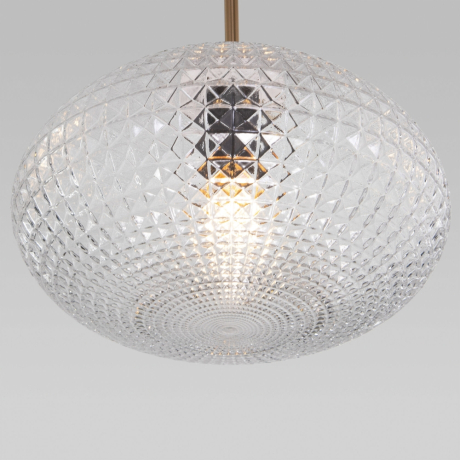 Подвесной светильник Eurosvet Gem 50263/1 прозрачный 