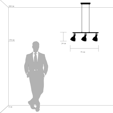 Подвесной светильник Lightstar Acrobata 761130 