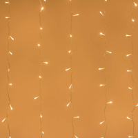 2*2,5м. Гирлянда занавес теплый свет Ardecoled 230V ARD-Curtain-Home-2000X2500-Clear-300Led Warm (24835)