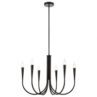 Cветильник подвесной, E14, 6x40W Velante Классический стиль 368-023-06