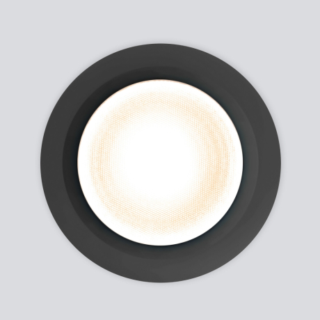 Встраиваемый влагозащищенный светильник Elektrostandard 35128/U черный (a058922) 