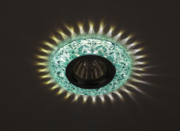 Встраиваемый светильник cо LED подсветкой Эра DK LD4 BL/WH (Б0028087)