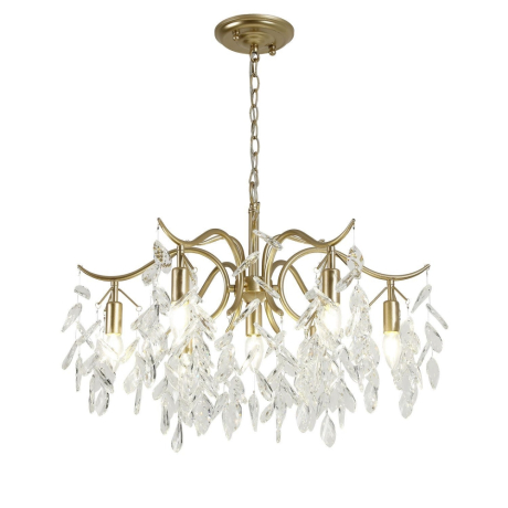 Подвесная люстра Favourite Brillo с лампочками 3003-7P+Lamps E14 Свеча 