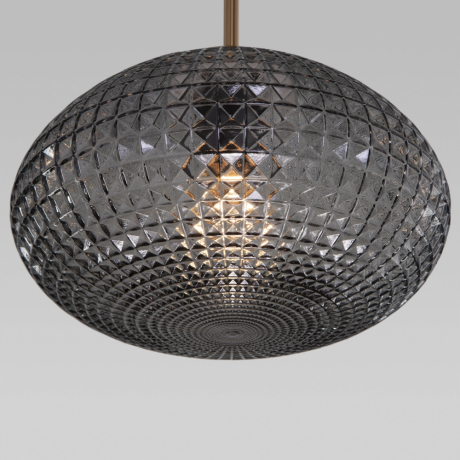 Подвесной светильник Eurosvet Gem 50263/1 темно-серый 