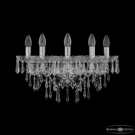 Бра Bohemia Ivele Crystal 1403 1403B/5/160/XL Ni 