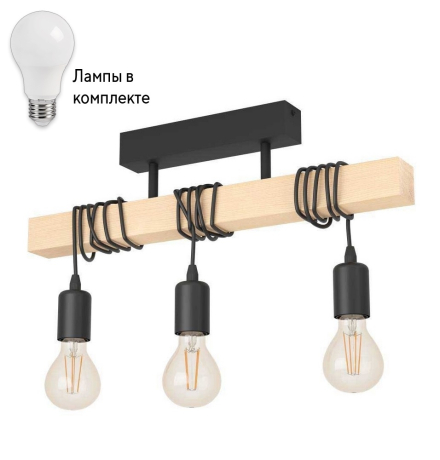 Потолочный светильник с лампочками Eglo 43511+Lamps 