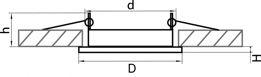 Встраиваемый светильник Lightstar Tensio 212115 