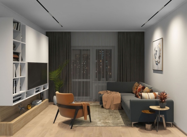 Накладной светильник Denkirs Smart DK8002-BK 