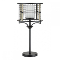 Настольная лампа декоративная Indigo Castello 10014/1T Black