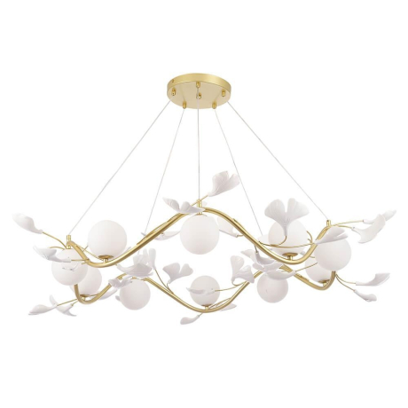 Подвесная люстра Crystal Lux Colibri SP10 Gold 