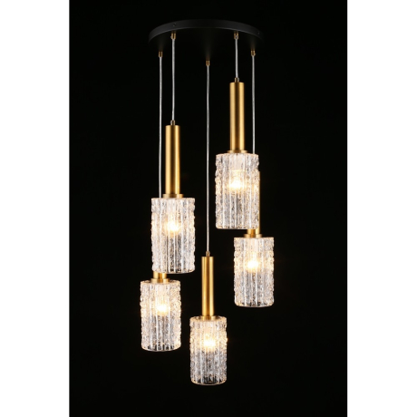 Подвесная люстра с лампочками APLOYT APL.310.03.05+Lamps 