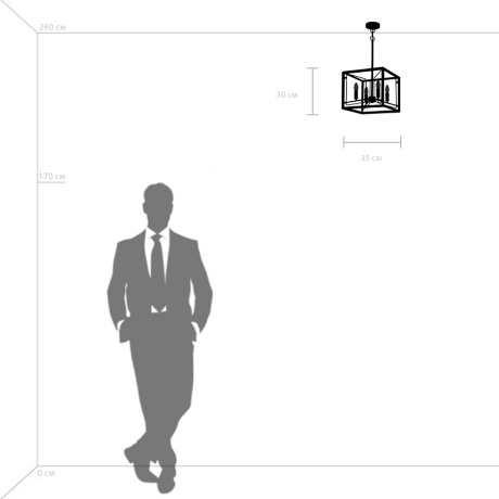 Подвесной светильник Lightstar с поддержкой Алисы, Regolo 713447 