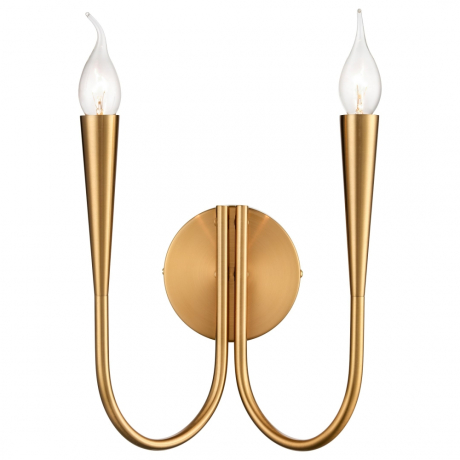 Cветильник настенный, E14, 2x40W Velante Классический стиль 368-501-02 