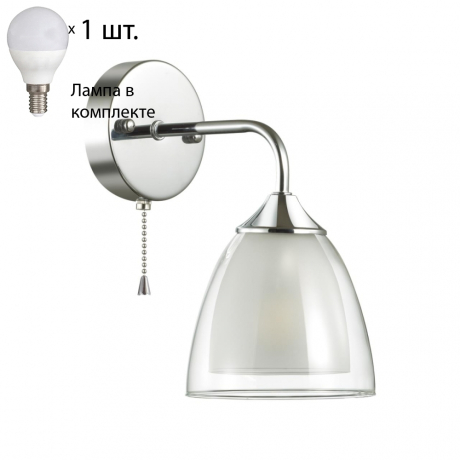 Бра с лампочкой Lumion Toby 5289/1W+Lamps E14 P45 