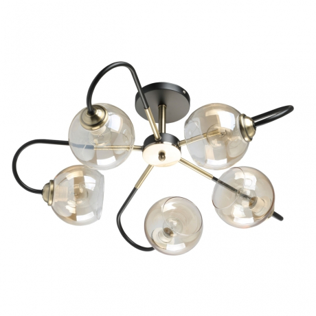 Люстра потолочная с лампочками DeMarkt 220013205+Lamps 