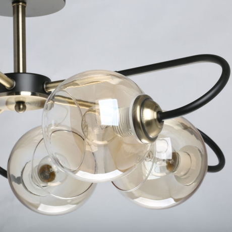 Люстра потолочная с лампочками DeMarkt 220013205+Lamps 