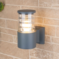 Уличный настенный светильник Elektrostandard Techno 1408 серый (a032623)