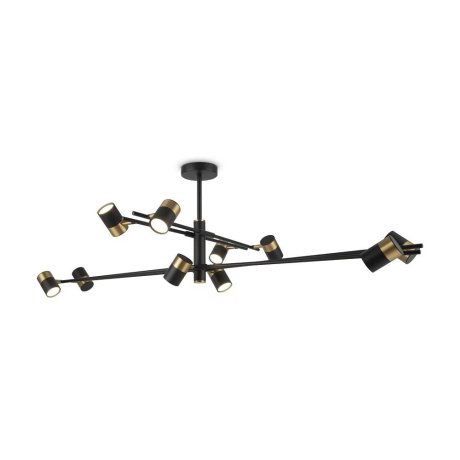 Люстра на штанге Freya Enzo FR5201PL-10B 