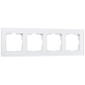Рамка на 4 поста Werkel Favorit (белый матовый) W0041105