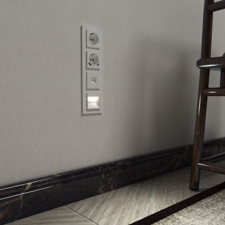 Рамка на 4 поста Werkel Favorit (белый матовый) W0041105