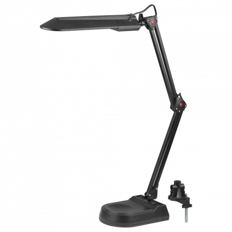 Настольная лампа офисная Эра NL-202 NL-202-G23-11W-BK 