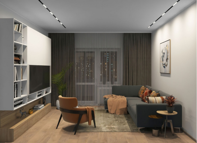 Накладной светильник Denkirs Smart DK8003-BK 