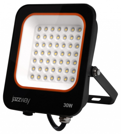 Настенно-потолочный прожектор Jazzway  PFL- V  30w  6500K IP65