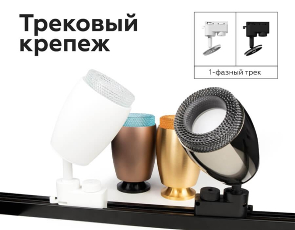 Насадка передняя для корпуса светильника D70mm Ambrella light Diy Spot N7193 