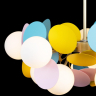 Люстра с Led лампочками в комплекте LOFT IT 10008/10 mult+Lamps 